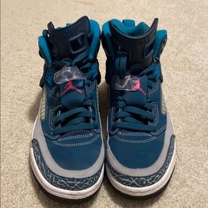 Jordan Spizike in “Space Blue” Size 9